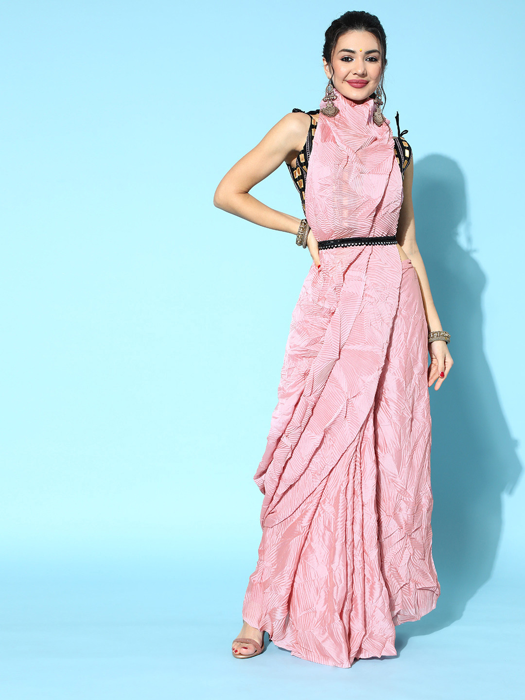 Saree mall Purple Saree