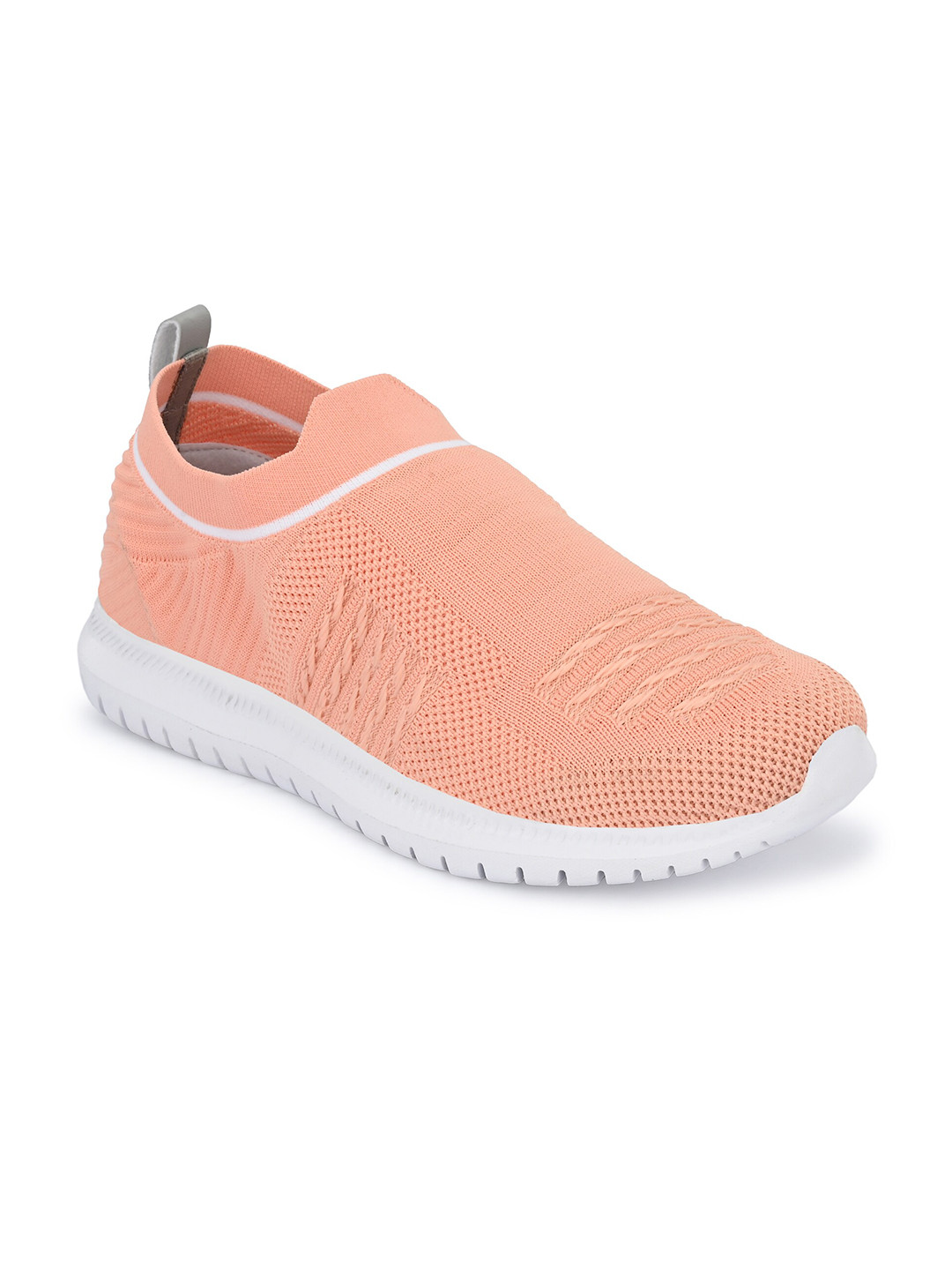 OFF LIMITS Women Peach-Coloured Mesh Walking Non-Marking Shoes