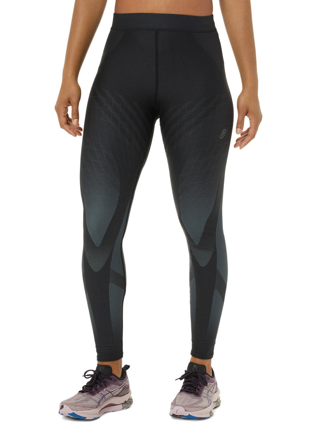 ASICS Women Geometric Printed Training Tights