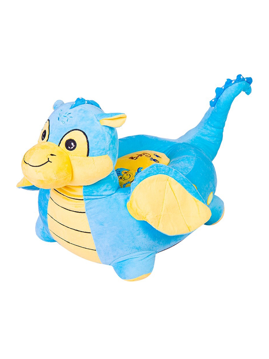 Baby Moo Blue   Yellow Animal Plush Sofa Soft Toys