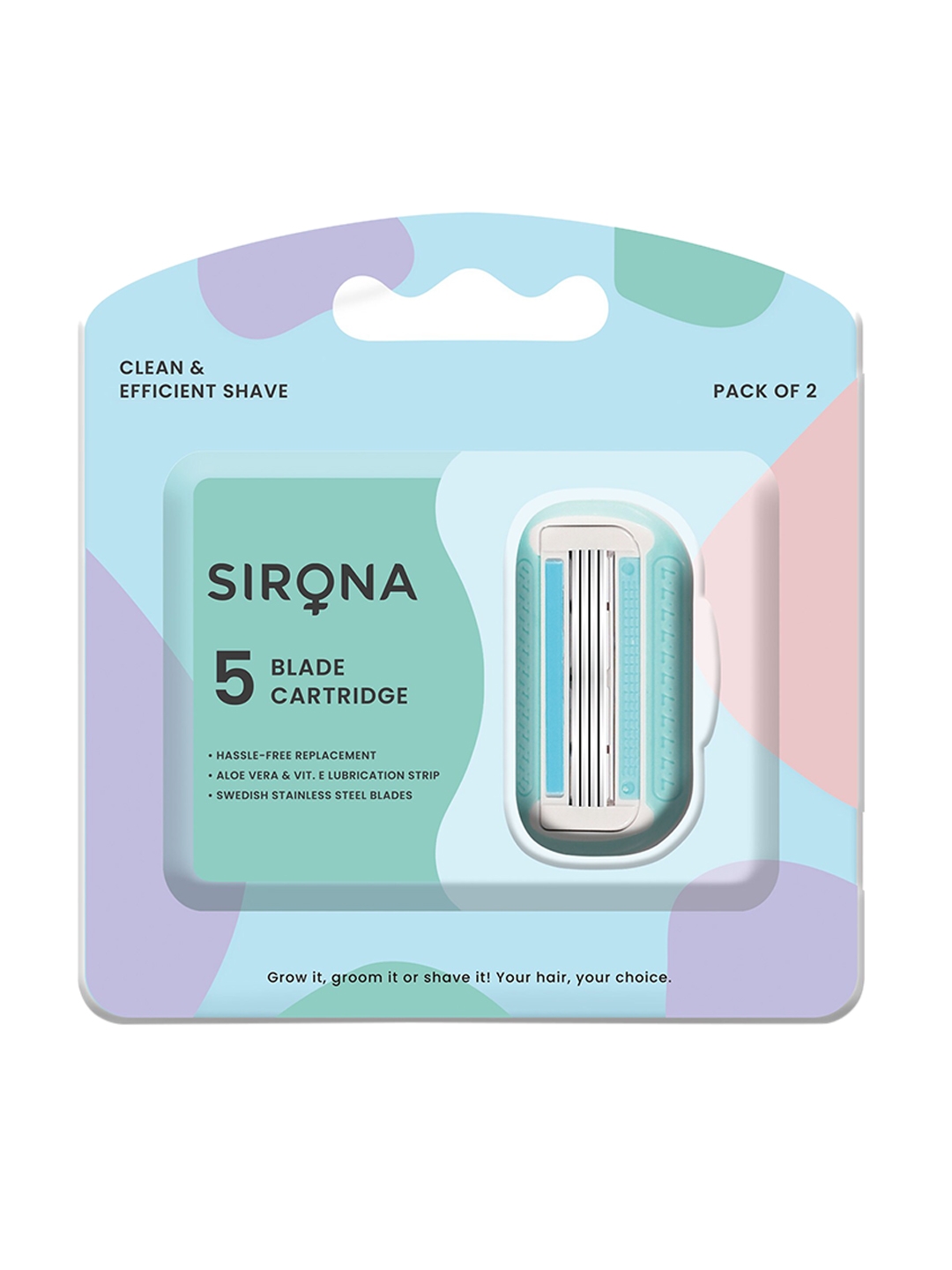 Sirona Women Pack of 2 Hair Removal Razor Blades