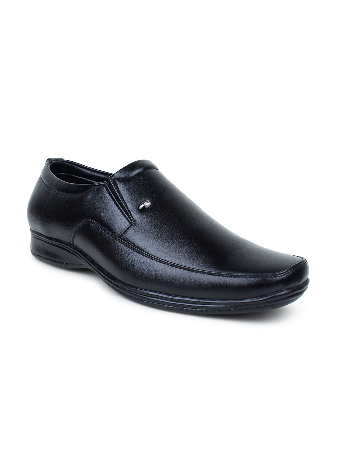 Action Men Black Formal Slip-Ons