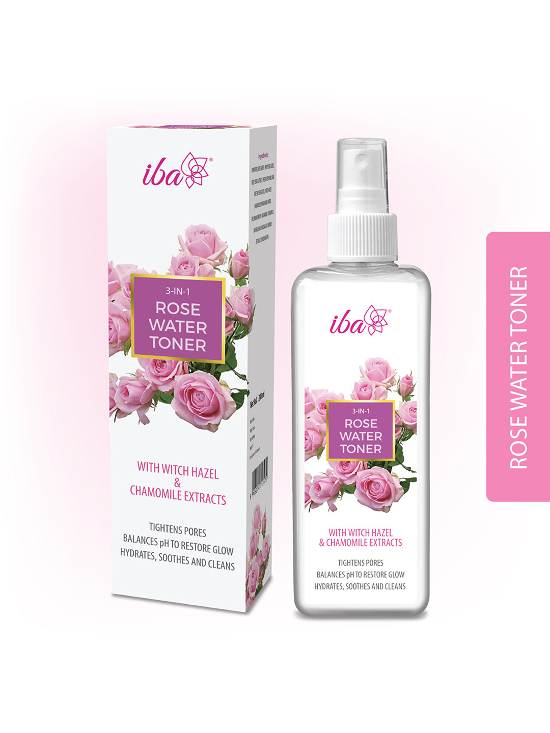 Iba 3-in-1 Rose Water Toner