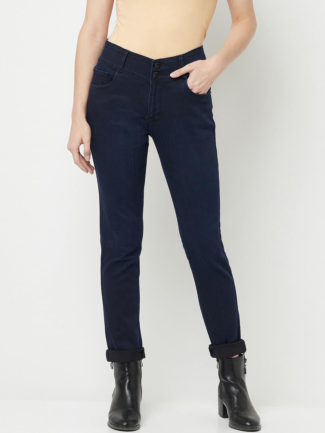 METTLE Women Blue Jeans