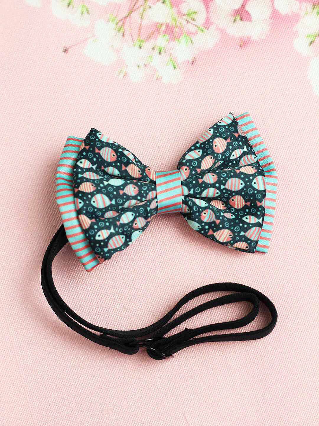 Tossido Girls Blue & Green Elastic Hairband