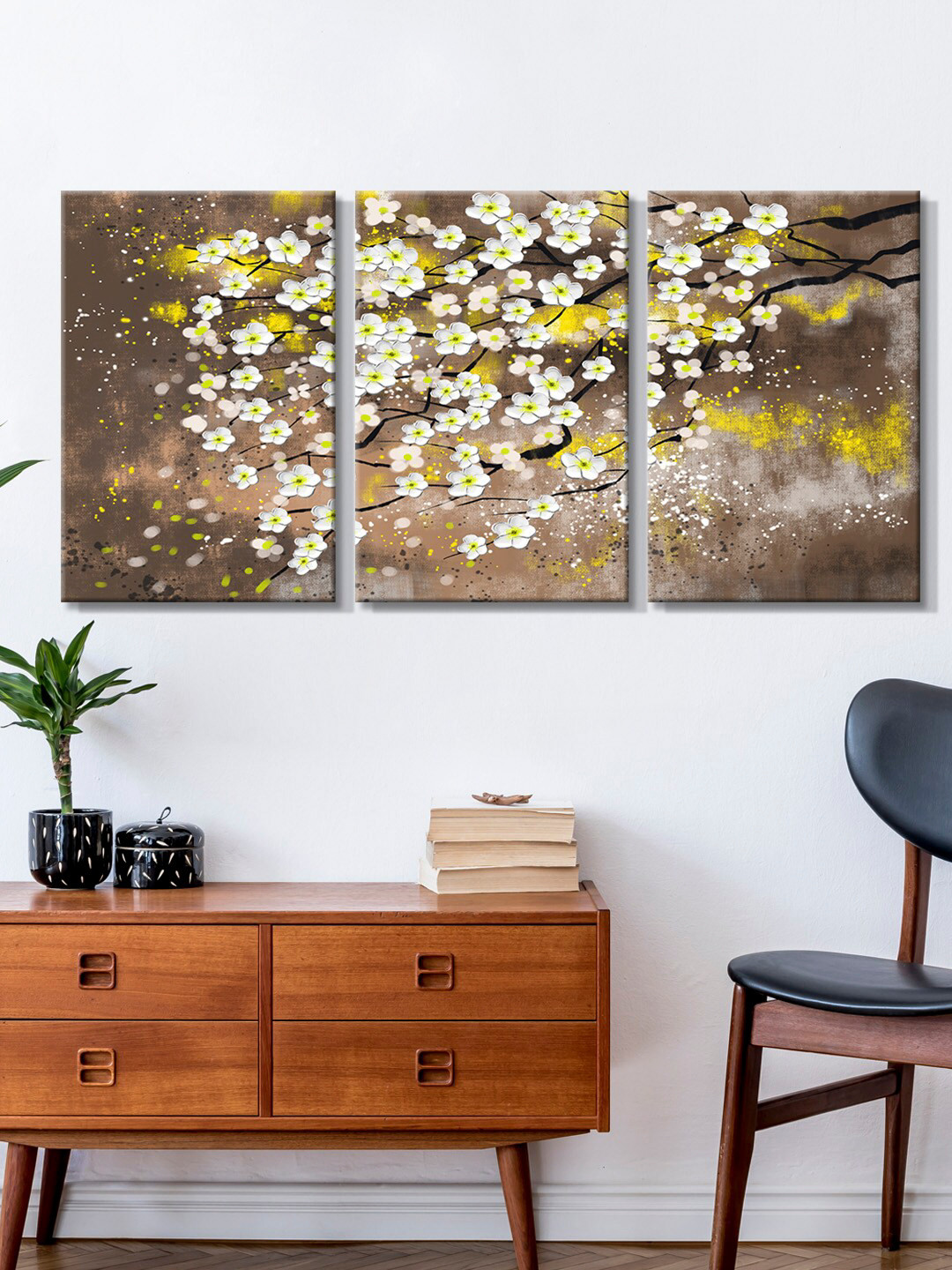 999Store Canvas 3 Piece Wall Rectangle Paintings Wall Art -30 x 18In