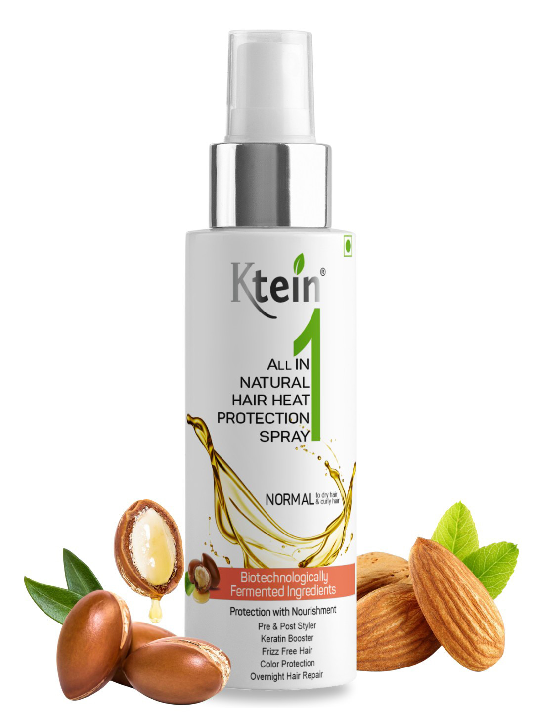 Ktein All In One Natural Heat Protection Hair Spray 100 ml