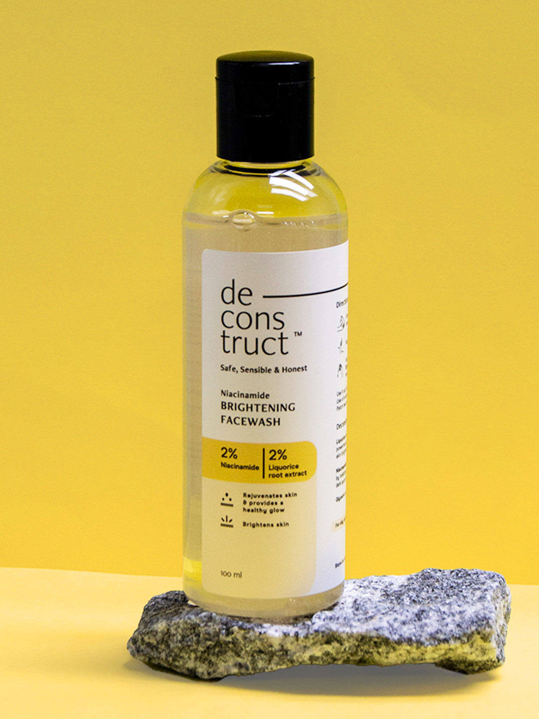 Deconstruct Brightening Face Wash with 2% Niacinamide - Reduces Pigmentation- 100ml