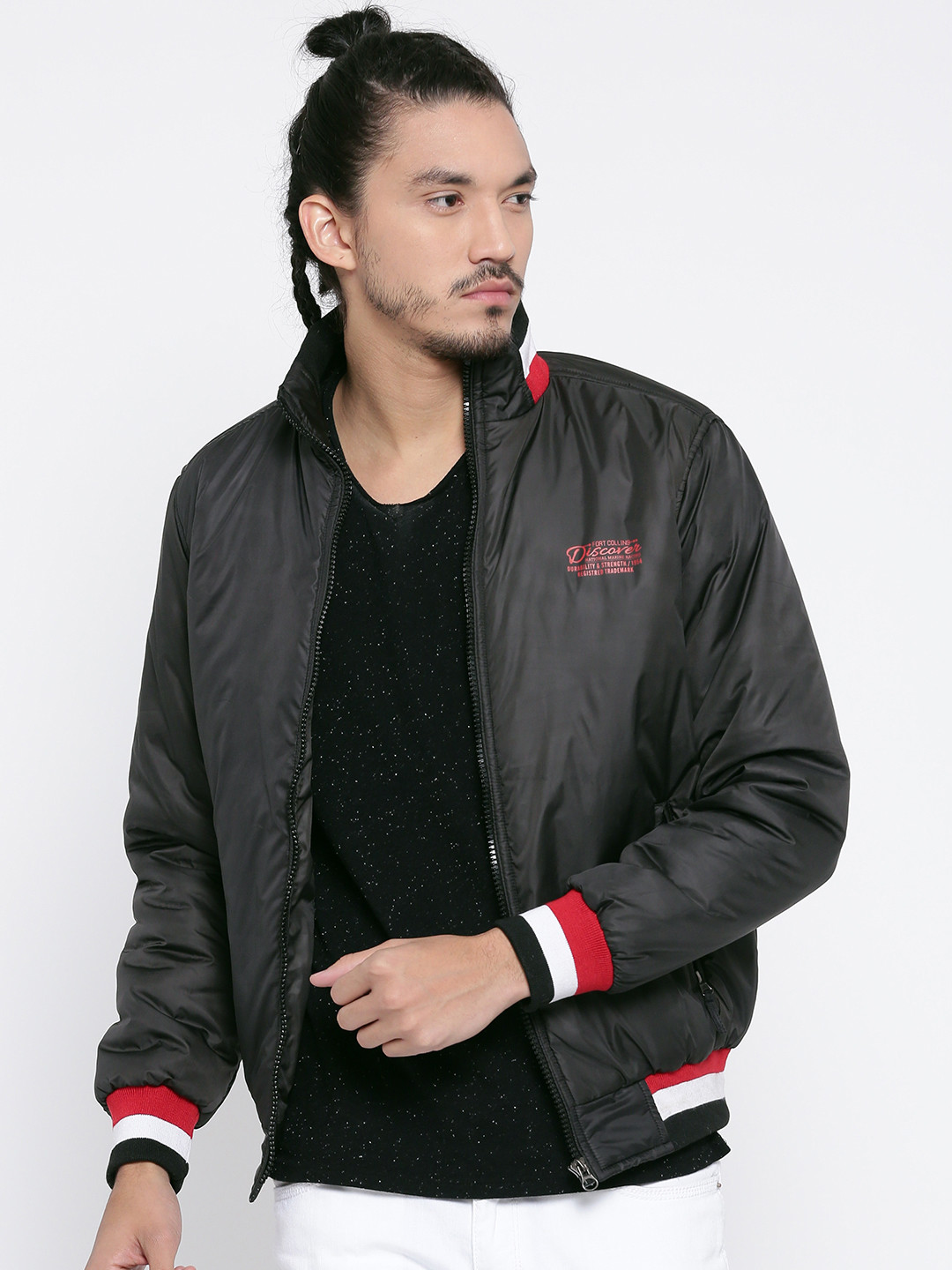 bomber jacket men myntra