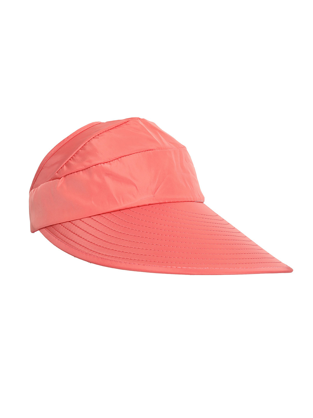 FabSeasons Women Peach-Coloured Foldable Sun Visor Hats
