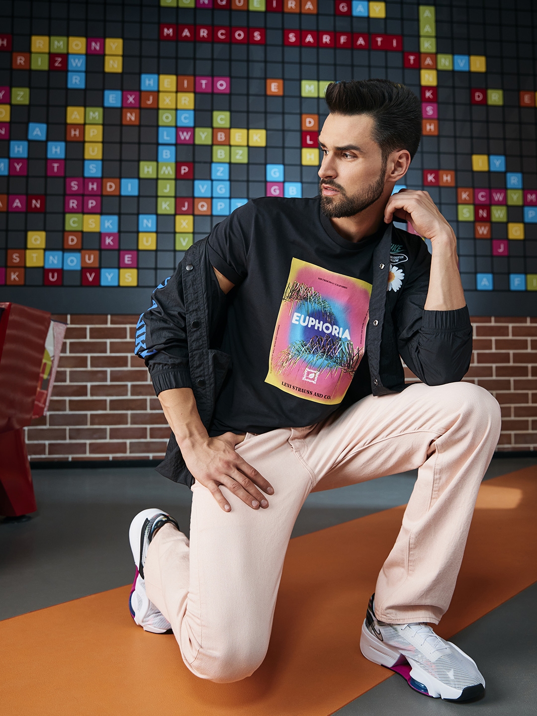 Buy Levis Men Pink Straight Fit Mid Rise Jeans Jeans for Men 16612846 Myntra