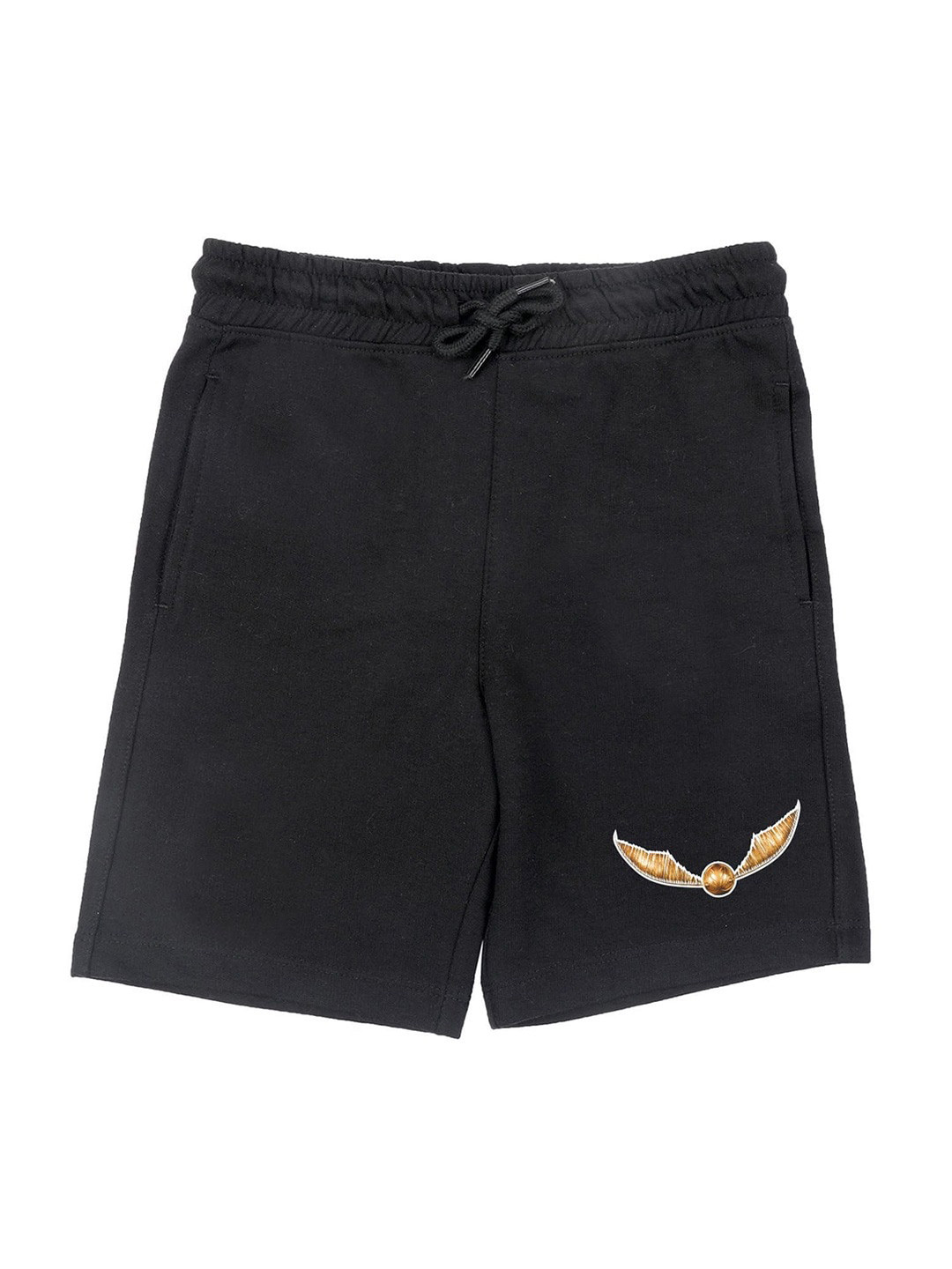 Harry Potter by Wear Your Mind Boys Black Harry Potter Detail Shorts
