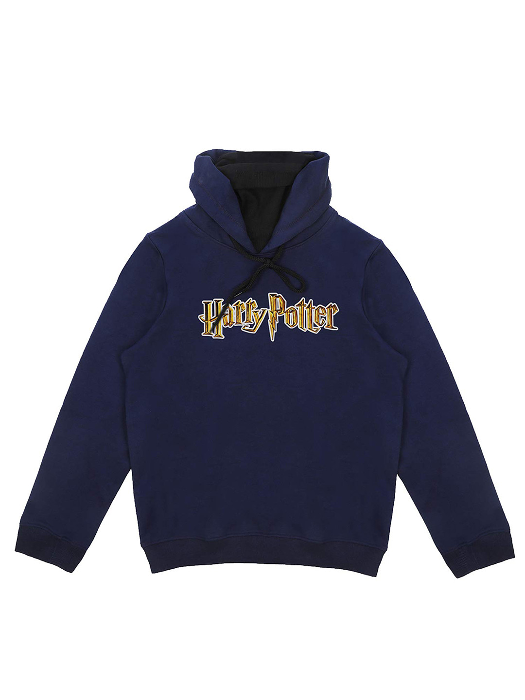 Harry Potter by Wear Your Mind Boys Navy Blue Harry Potter Printed Hooded Sweatshirt
