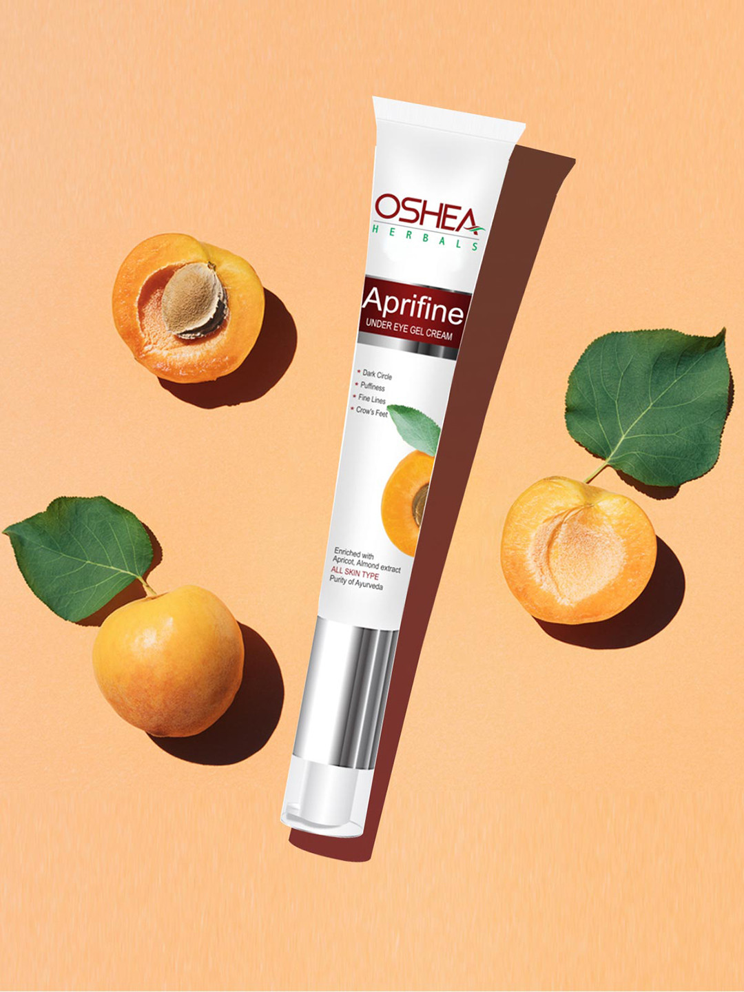 Oshea Herbals Set Of 2 Aprifine Apricot Under Eye Dark Circle Cream
