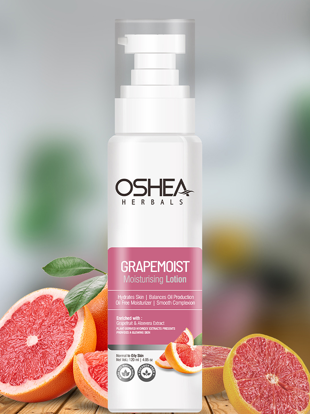 Oshea Herbals Set Of 2 Grapemoist Moisturising Lotion
