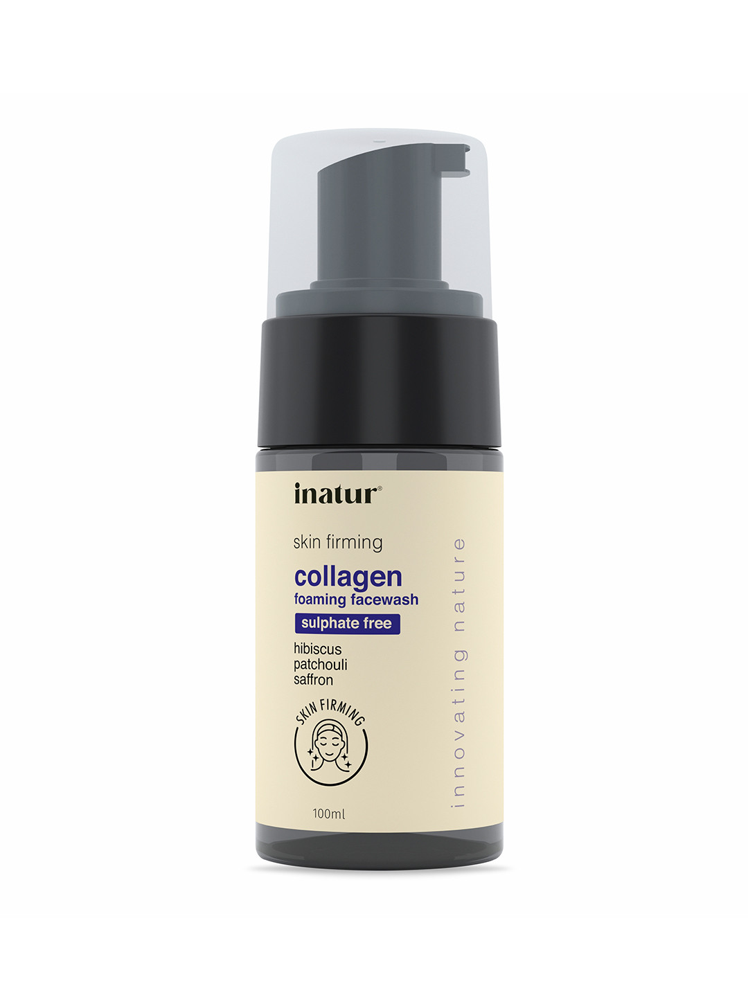 Inatur Collagen Cleansing Foam Anti Aging 100 ml