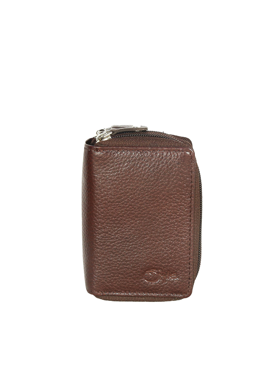 Style SHOES Women Maroon Solid Leather Zip Around Wallet