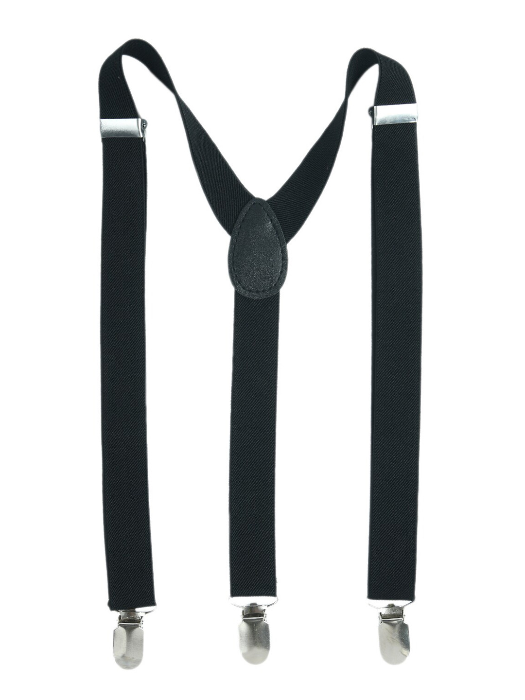 Kastner Men Black Solid Suspenders