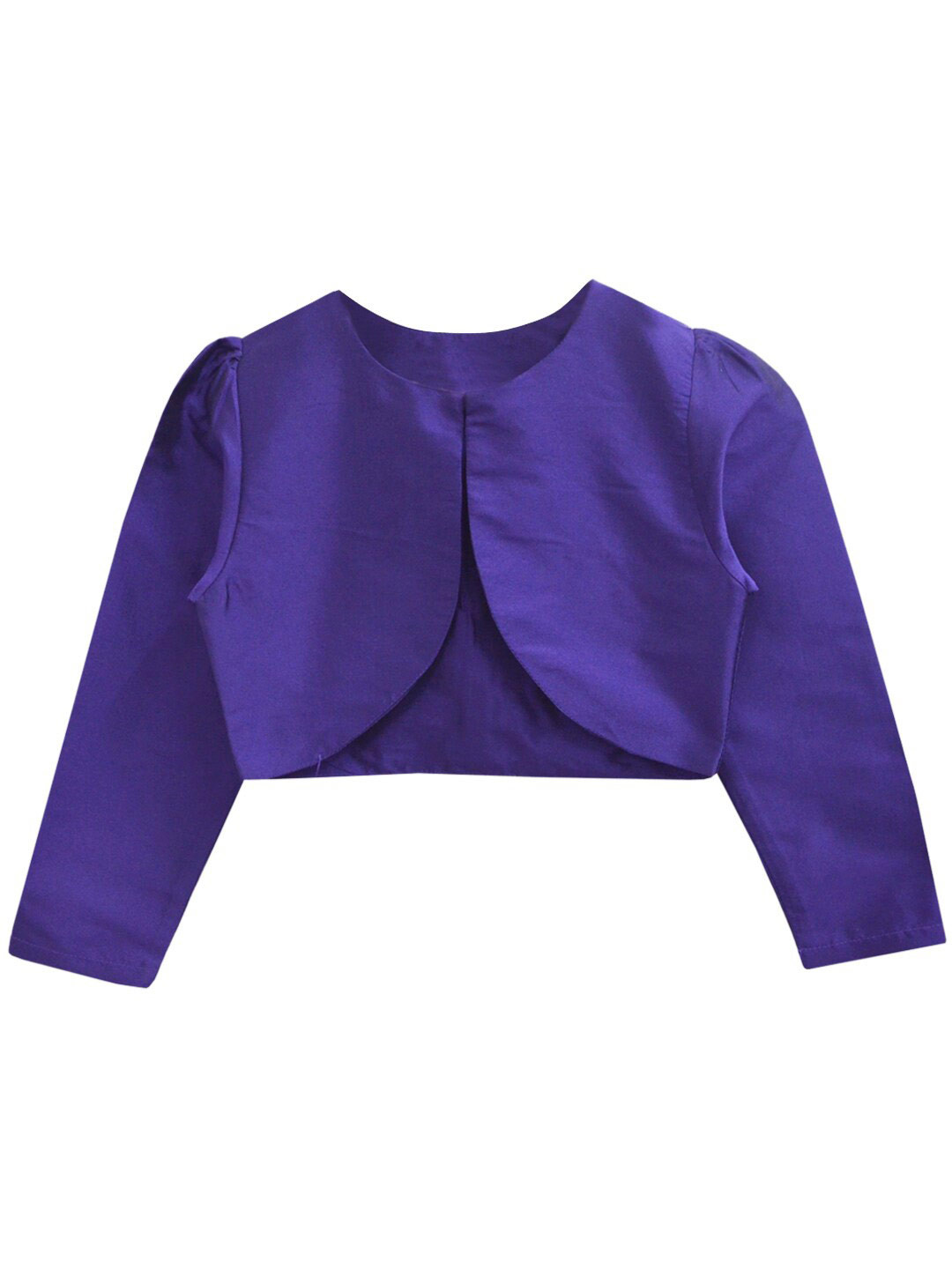 A.T.U.N. Girls Purple Party Crop Shrug