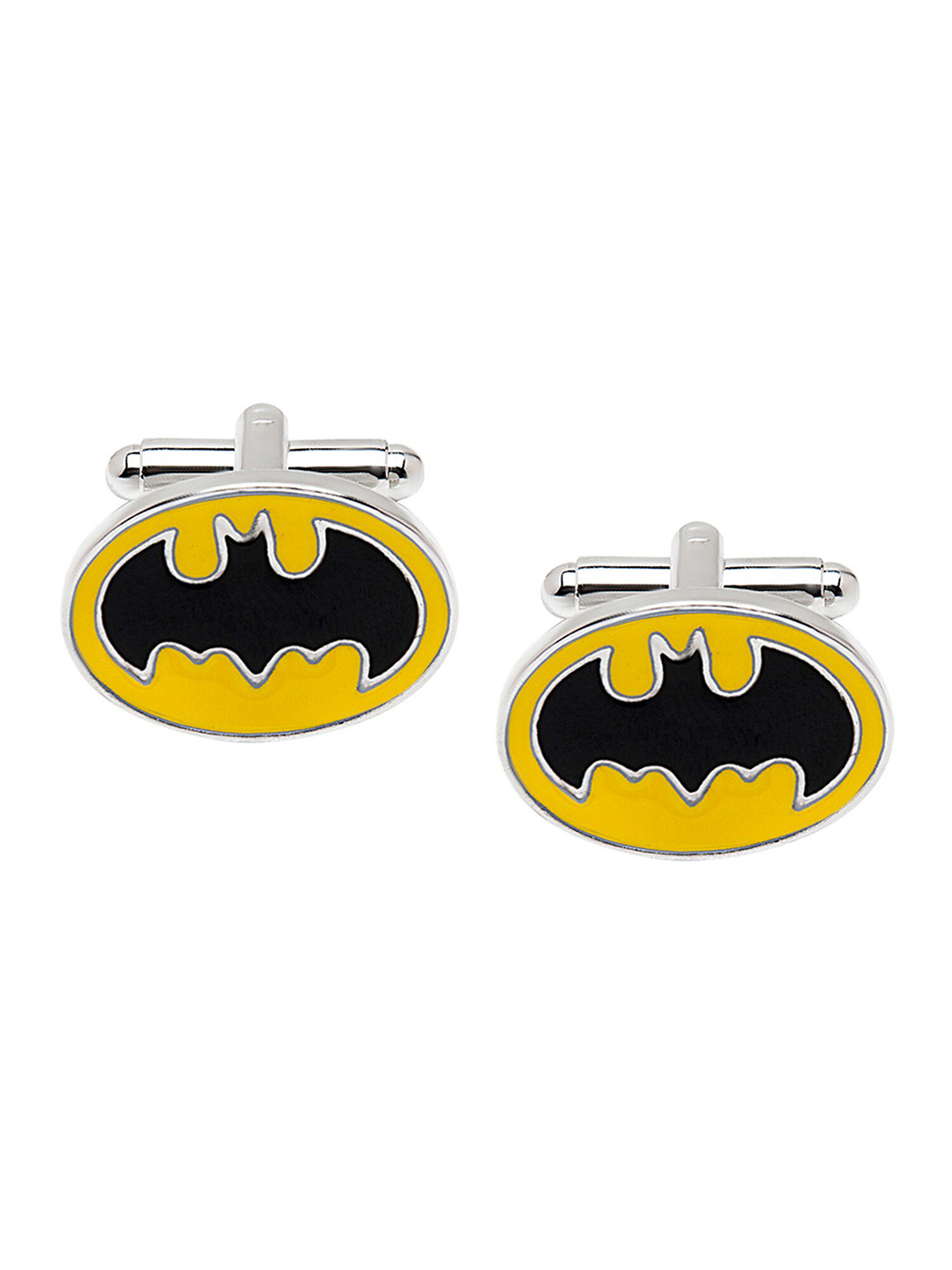 bodha Silver-Plated Superhero Collection Dark Knight Cufflink