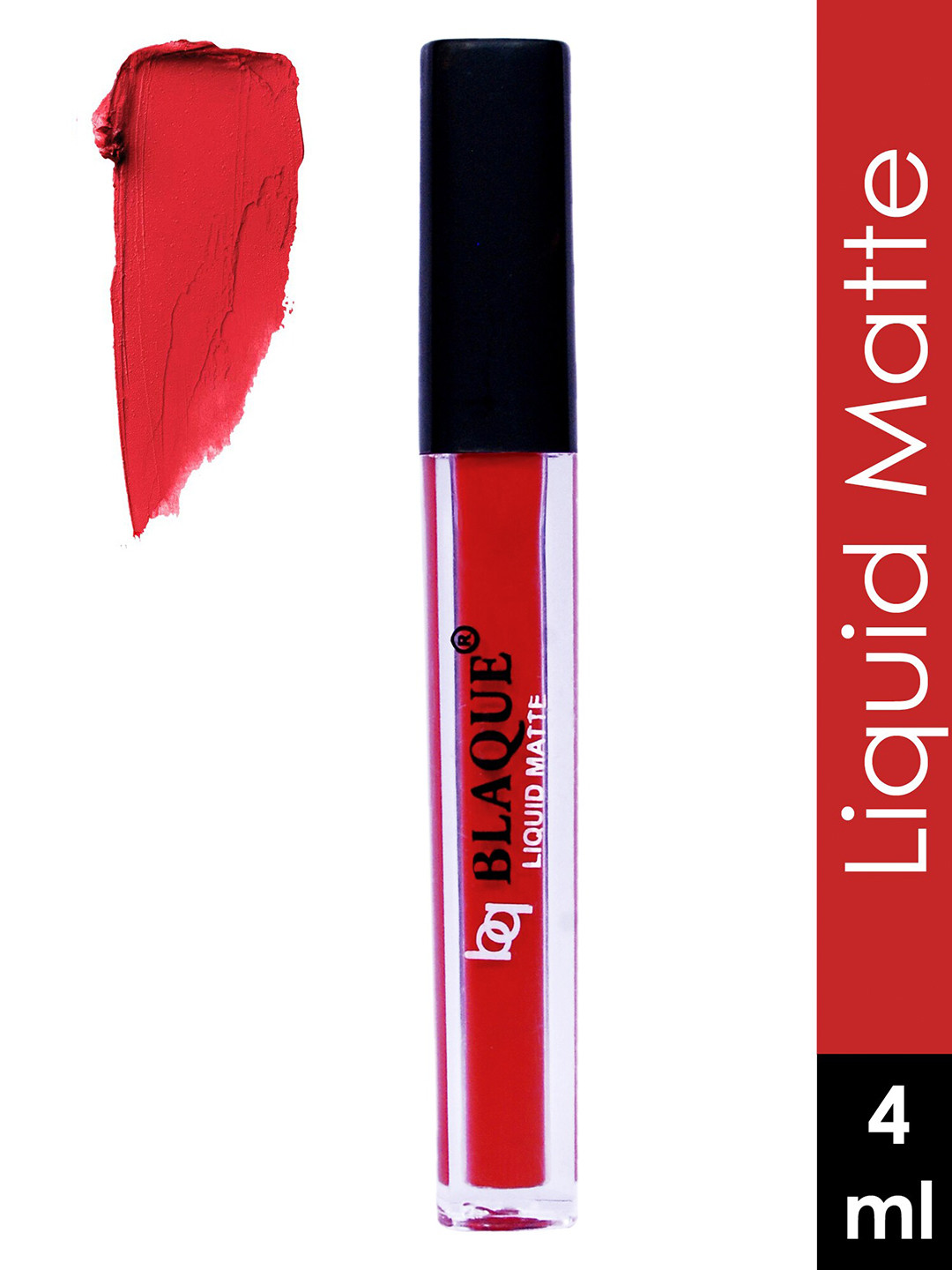 bq BLAQUE Waterproof Matte Liquid Lipstick - 101 Orangish Red
