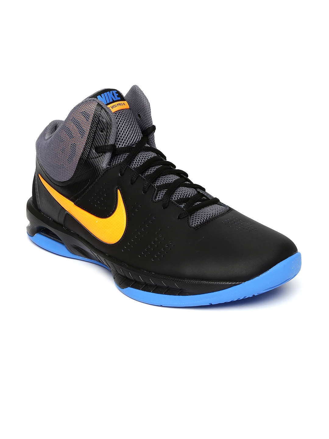 Buy Nike Men Black Air Visi Pro Vi Basketball Shoes - Sports Shoes For Men  1663827 | Myntra