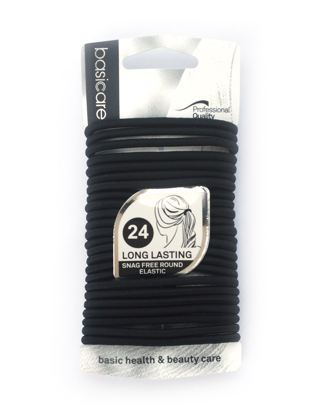 basicare Women Set Of 24 Black Hair Tie