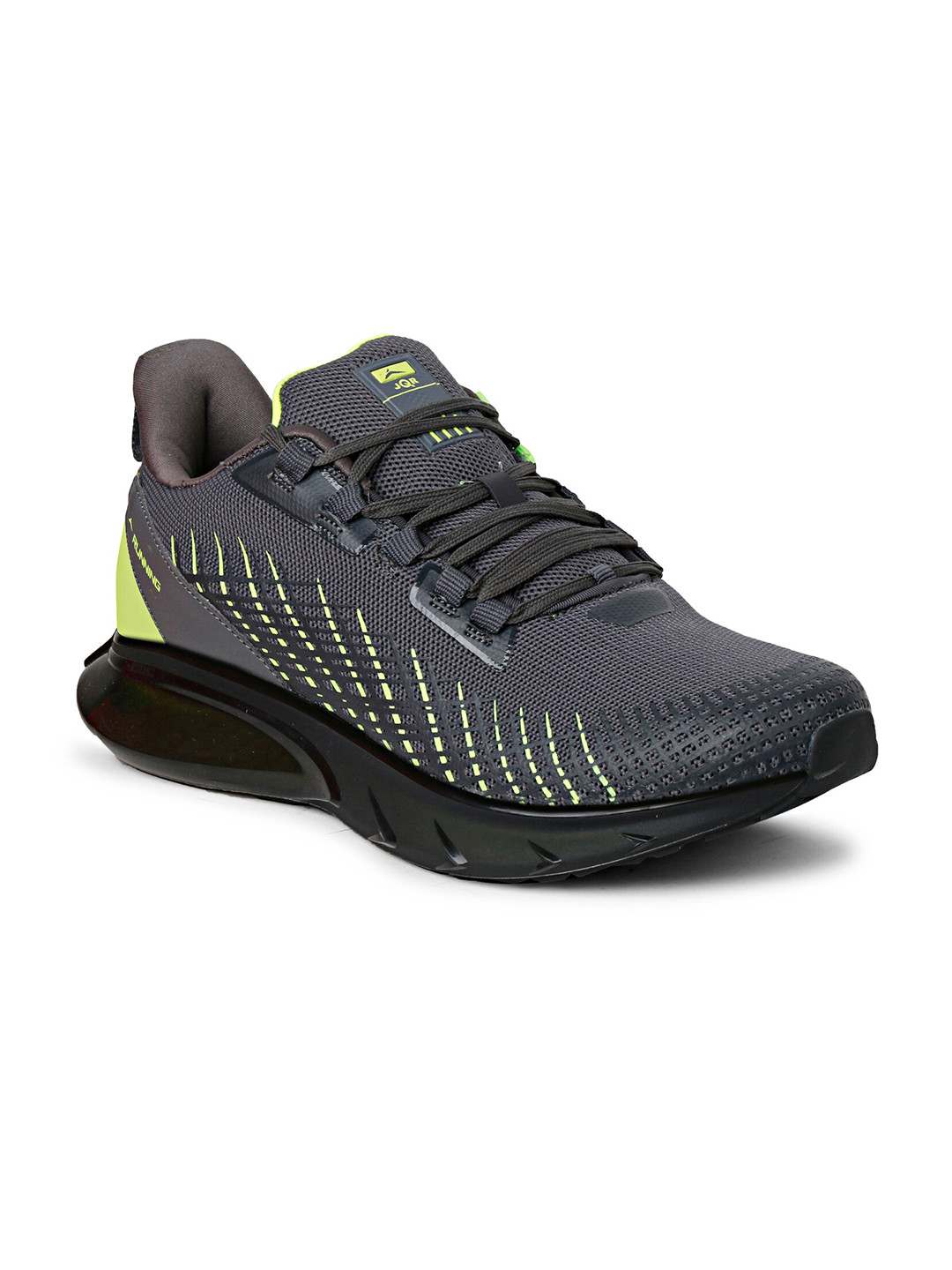 JQR Men BOUNCER Green Mesh Running Shoes