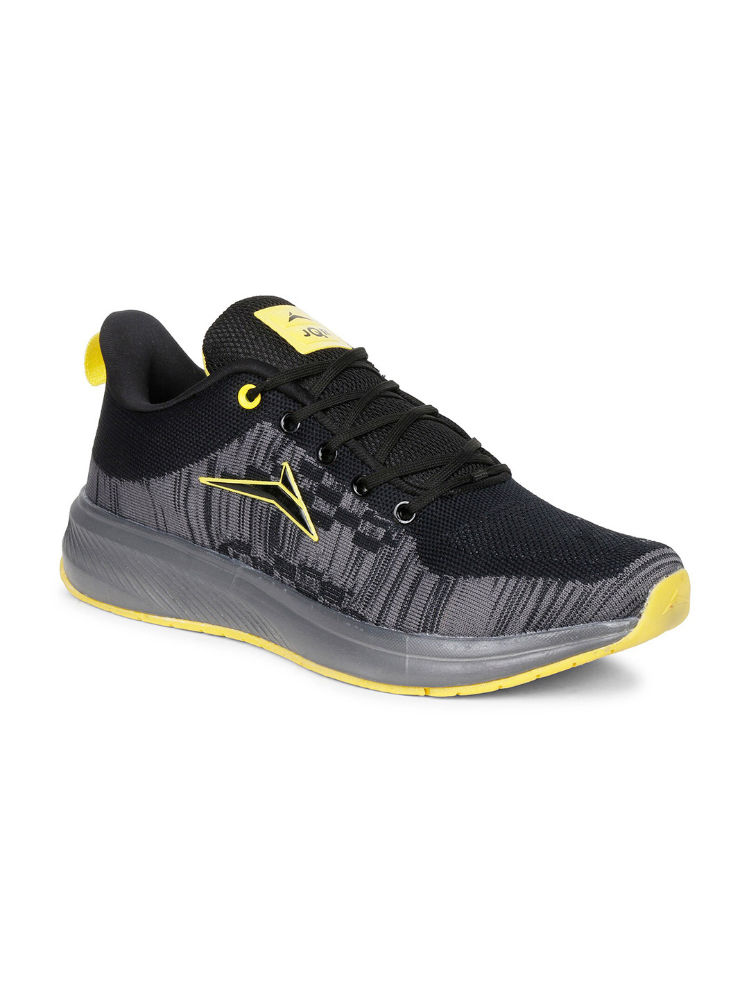 JQR Men PROTEIN Black Mesh Running Shoes