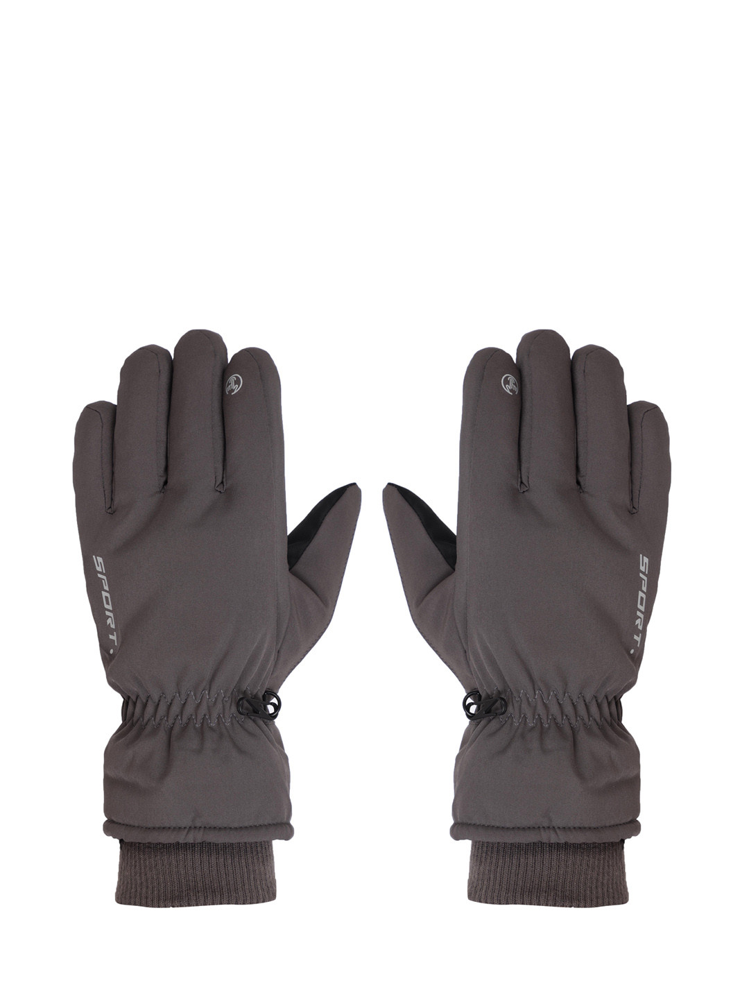 FabSeasons Unisex Charcoal Grey Waterproof Winter Gloves
