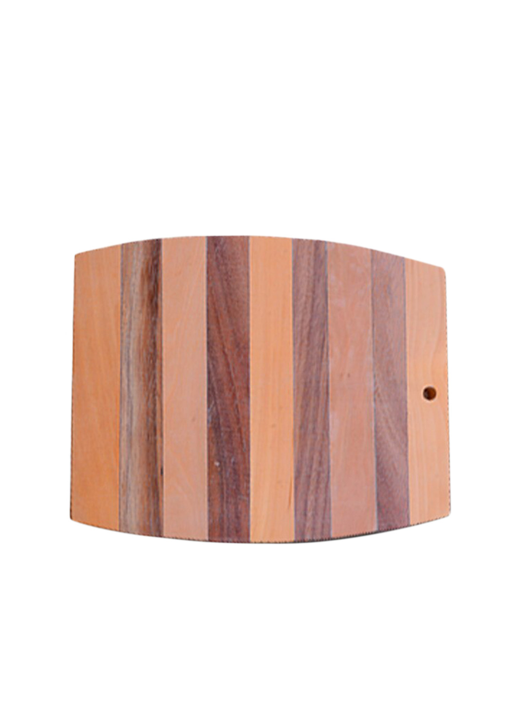 The Indus Valley Brown Striped Wooden Chopping Board