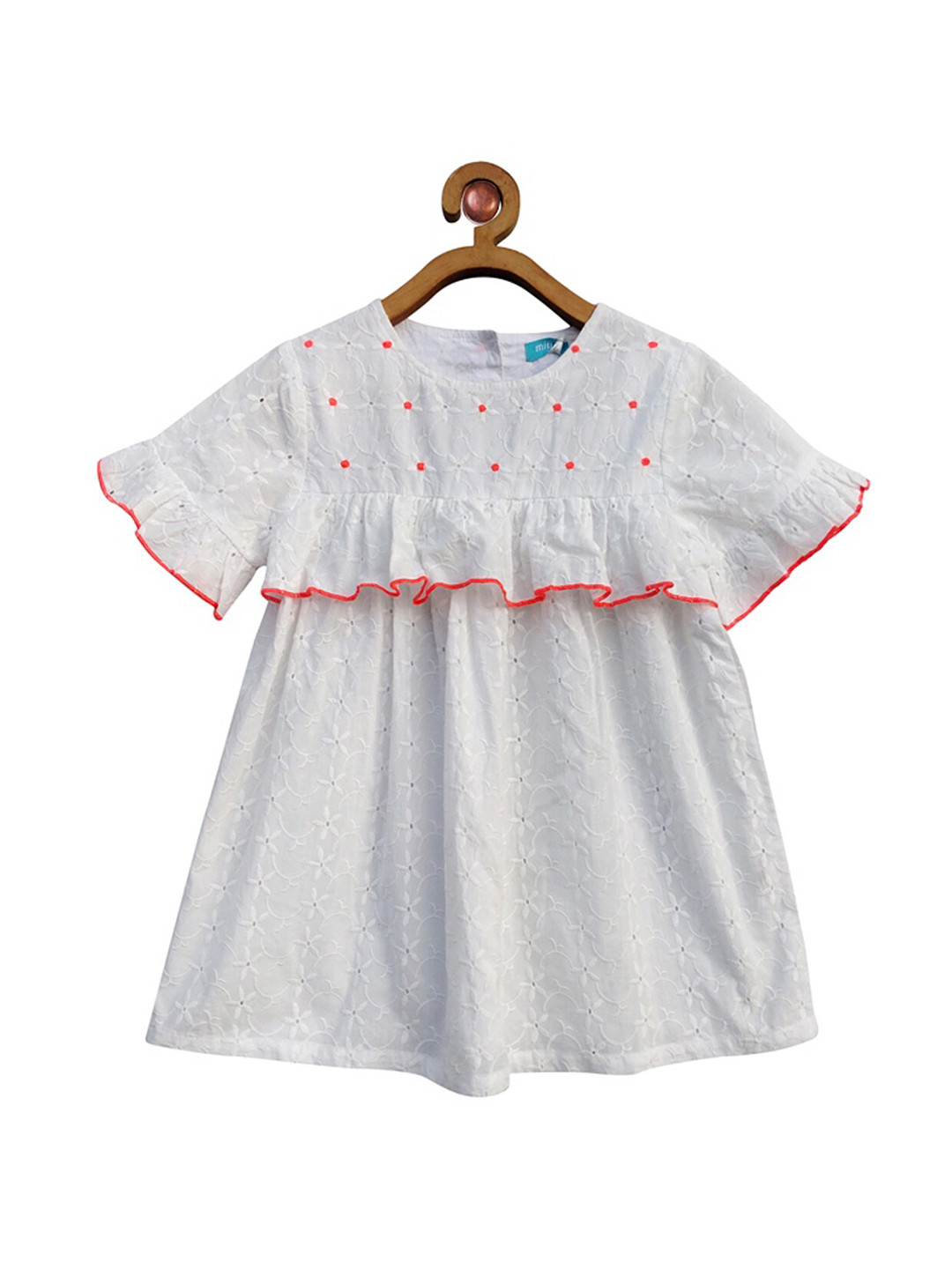 Miyo White Print Top