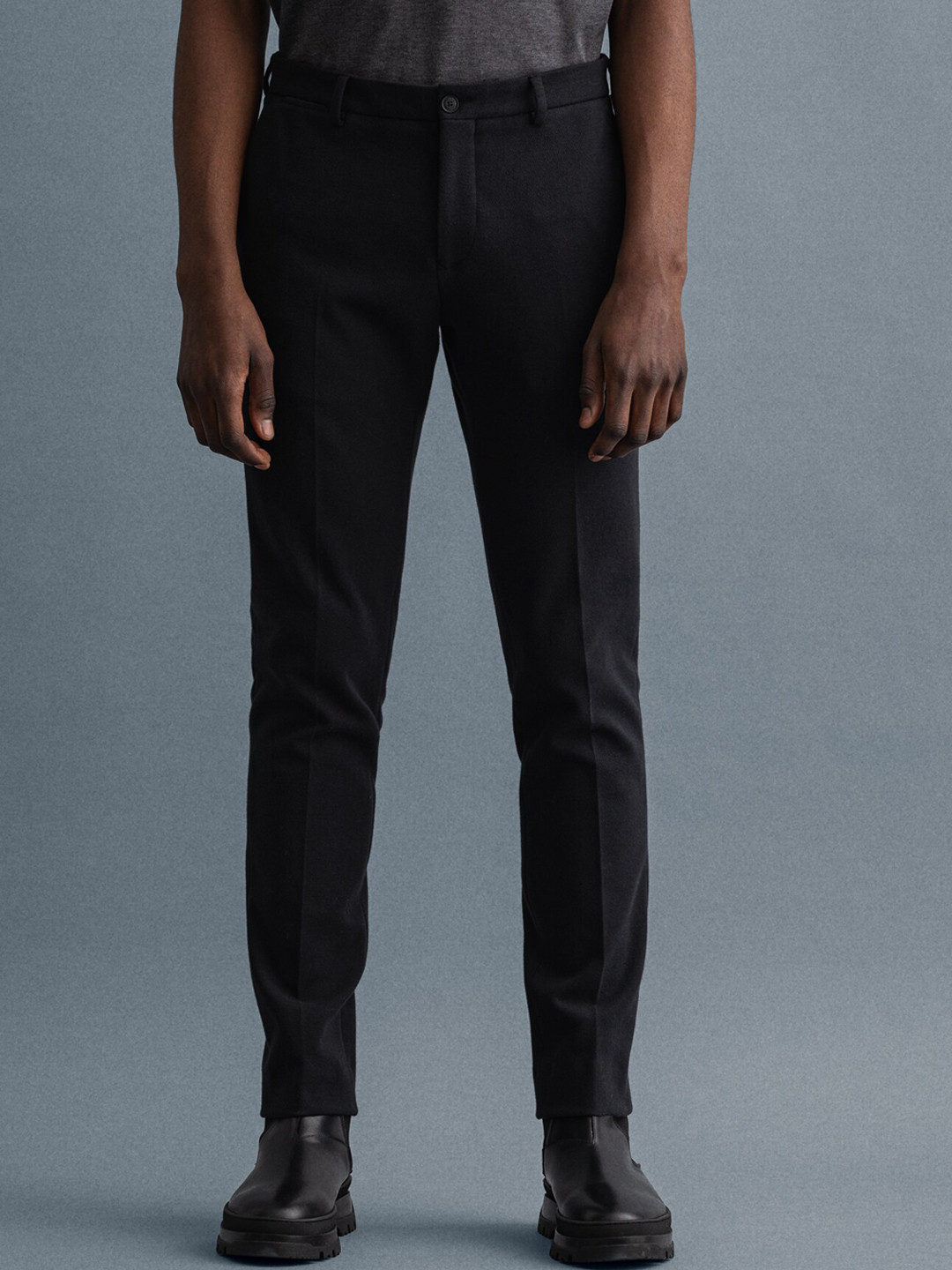 GANT Men Black Classic Trousers