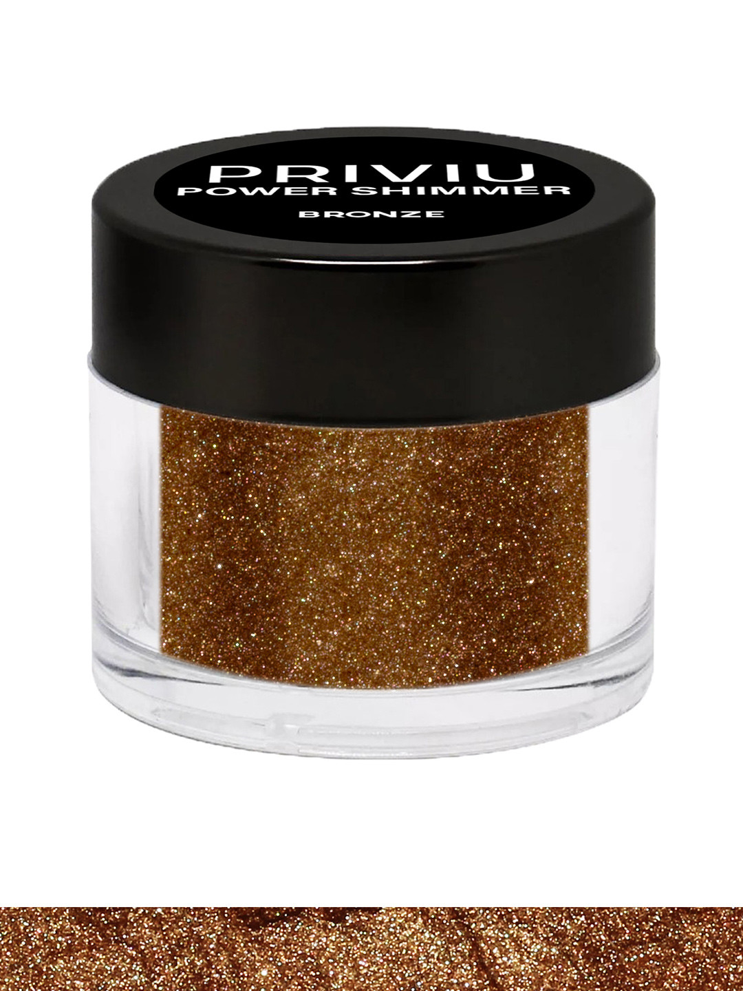 PRIVIU Power Shimmer Highlighter & Eyeshadow - Bronze 04