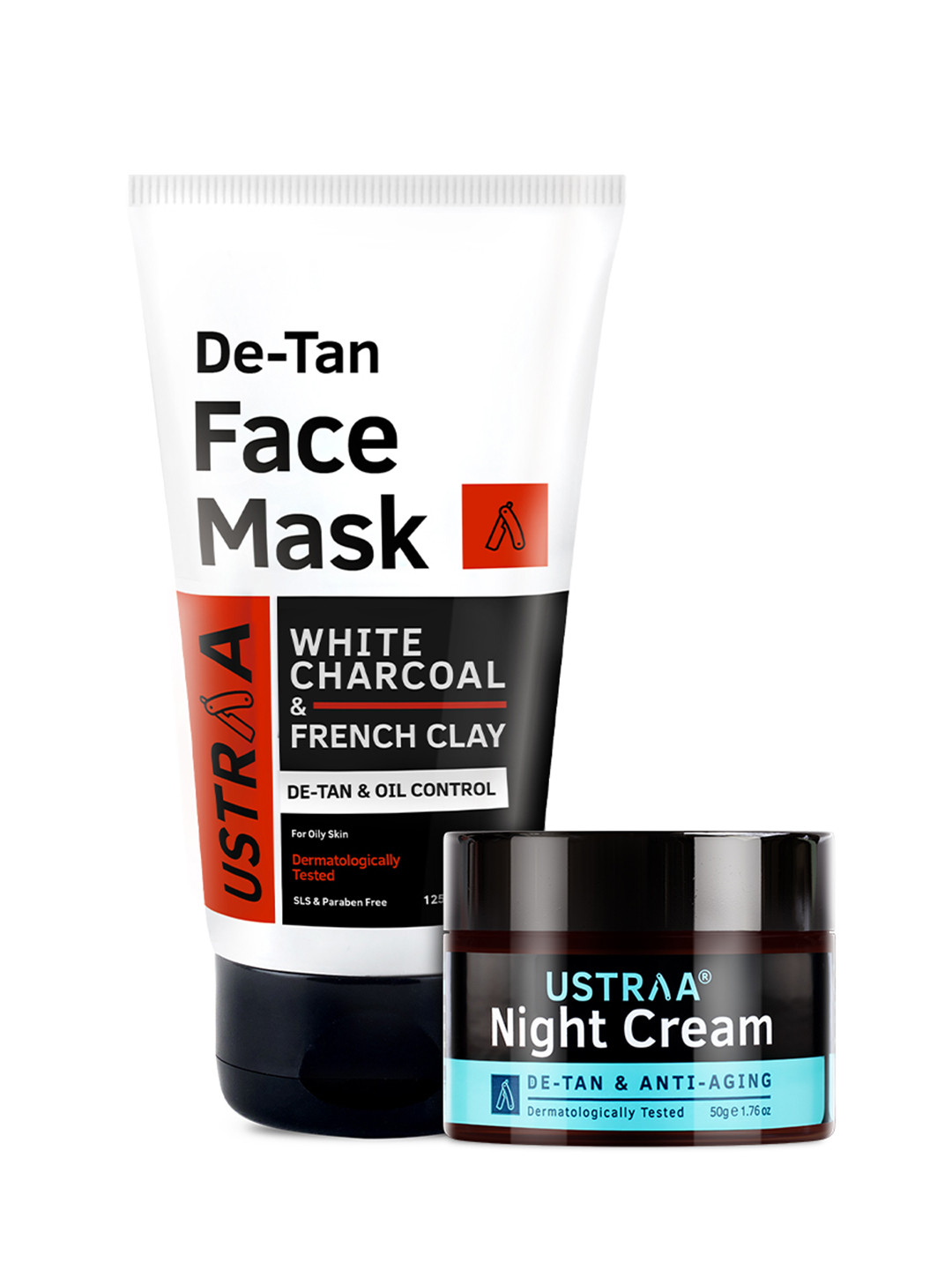 Ustraa De-tan Face Mask & Night Cream