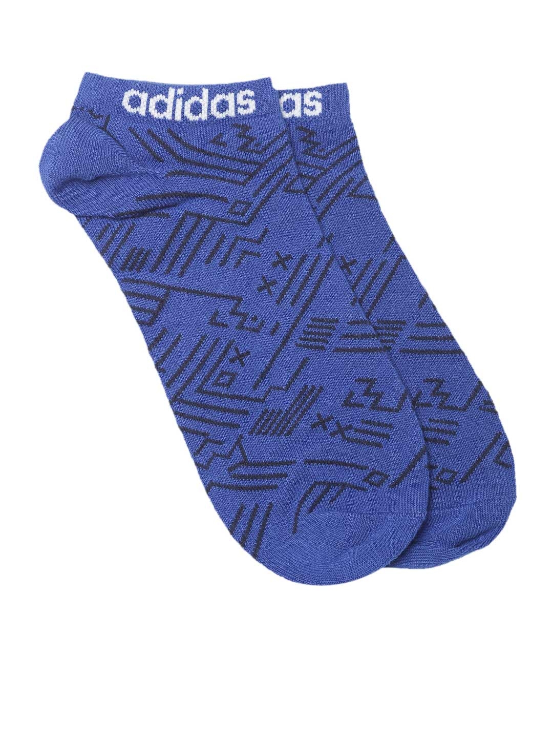 Buy ADIDAS NEO Men Blue Q3 GR 1P PD Patterned Ankle Length Socks Socks for Men 1668753 Myntra