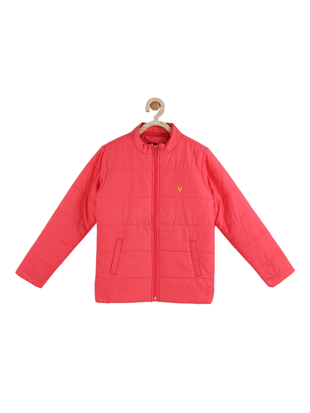 Allen Solly Junior Girls Pink Padded Jacket