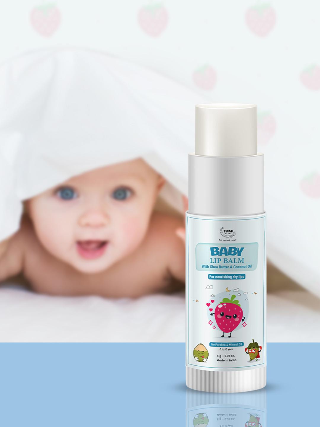 TNW the natural wash Baby Lip Balm-6g