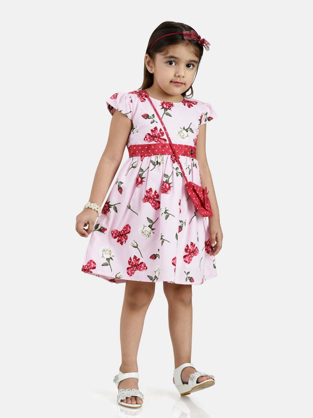 Peppermint Pink Floral Dress