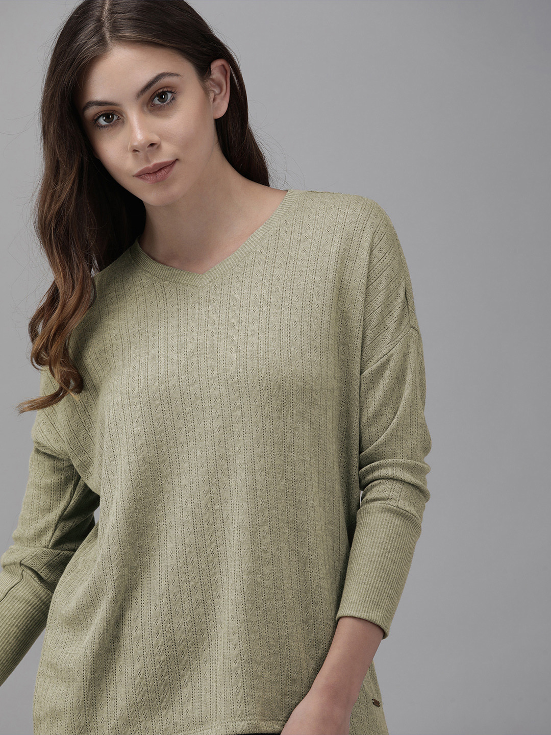 Van Heusen Micro Ditsy Cozy Comfort Lounge Tshirt