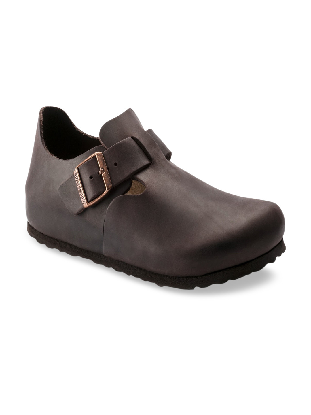 Birkenstock London Habana Narrow Width Oiled Leather Low Shoes