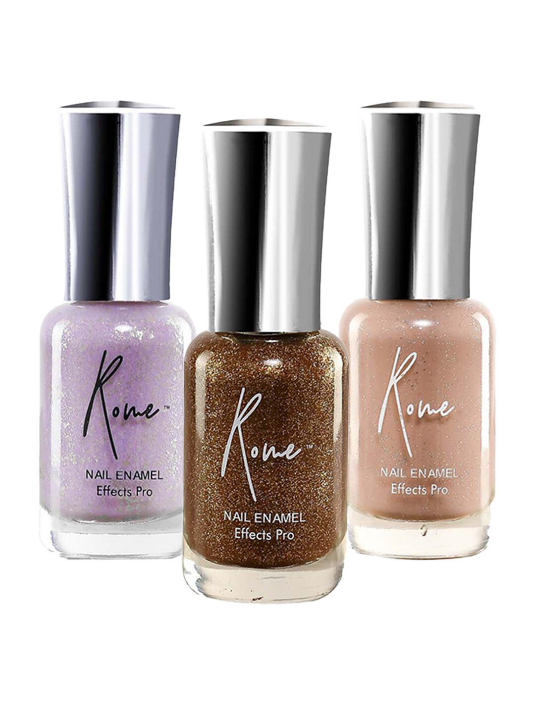 Rome Set Of 3 Effects Pro Nail Paints