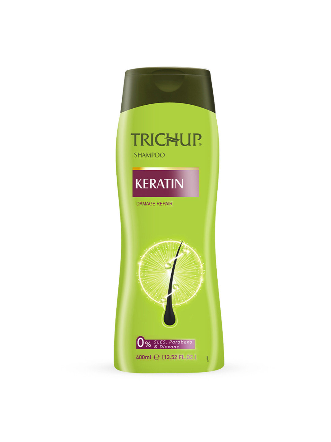 TRICHUP Keratin Damage Repair Shampoo - 400 ml