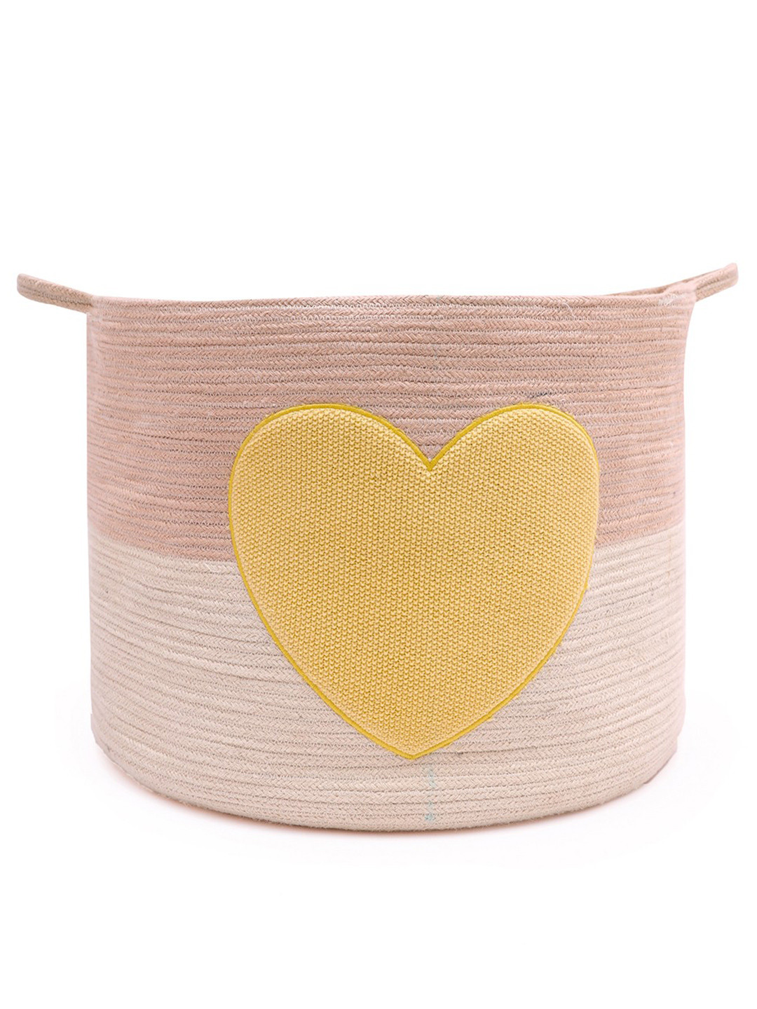 MiArcus Multipurpose Storage Basket/Organizer for Kid's Small Items - Brown, 37x30 cm