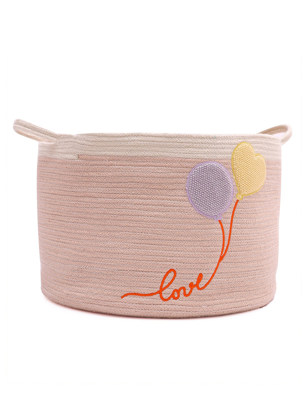 MiArcus Multipurpose Storage Basket/Organizer for Kid's Small Items - Brown, 22x30 cm