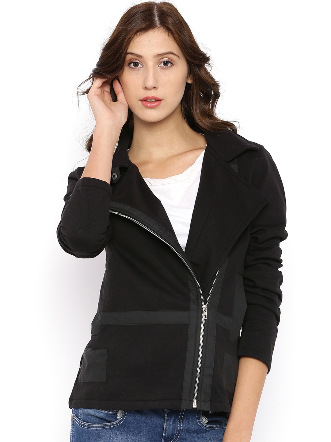 campus sutra black jacket