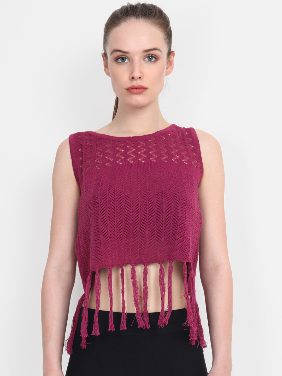 JoE Hazel Woman Purple Top