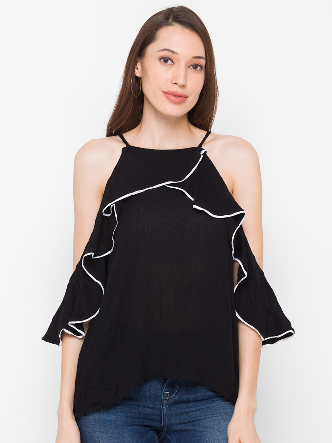 Globus Woman Black Top