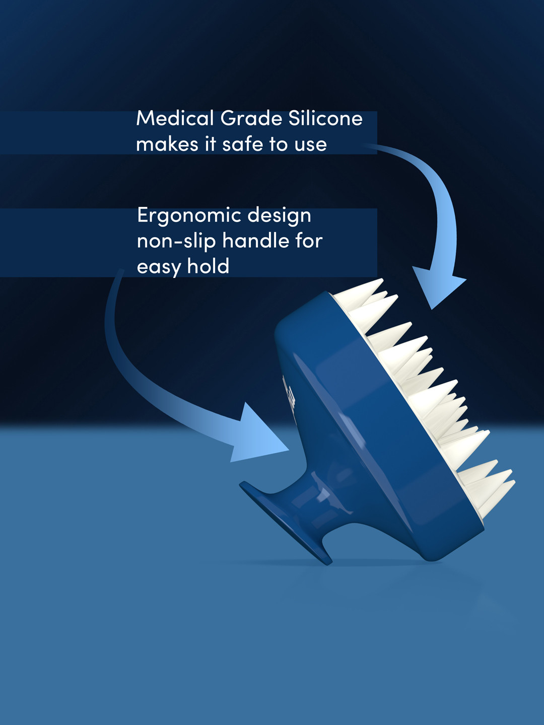 Man Matters Scalp Massager for Massaging Shampoo and Conditioner 1 pcs