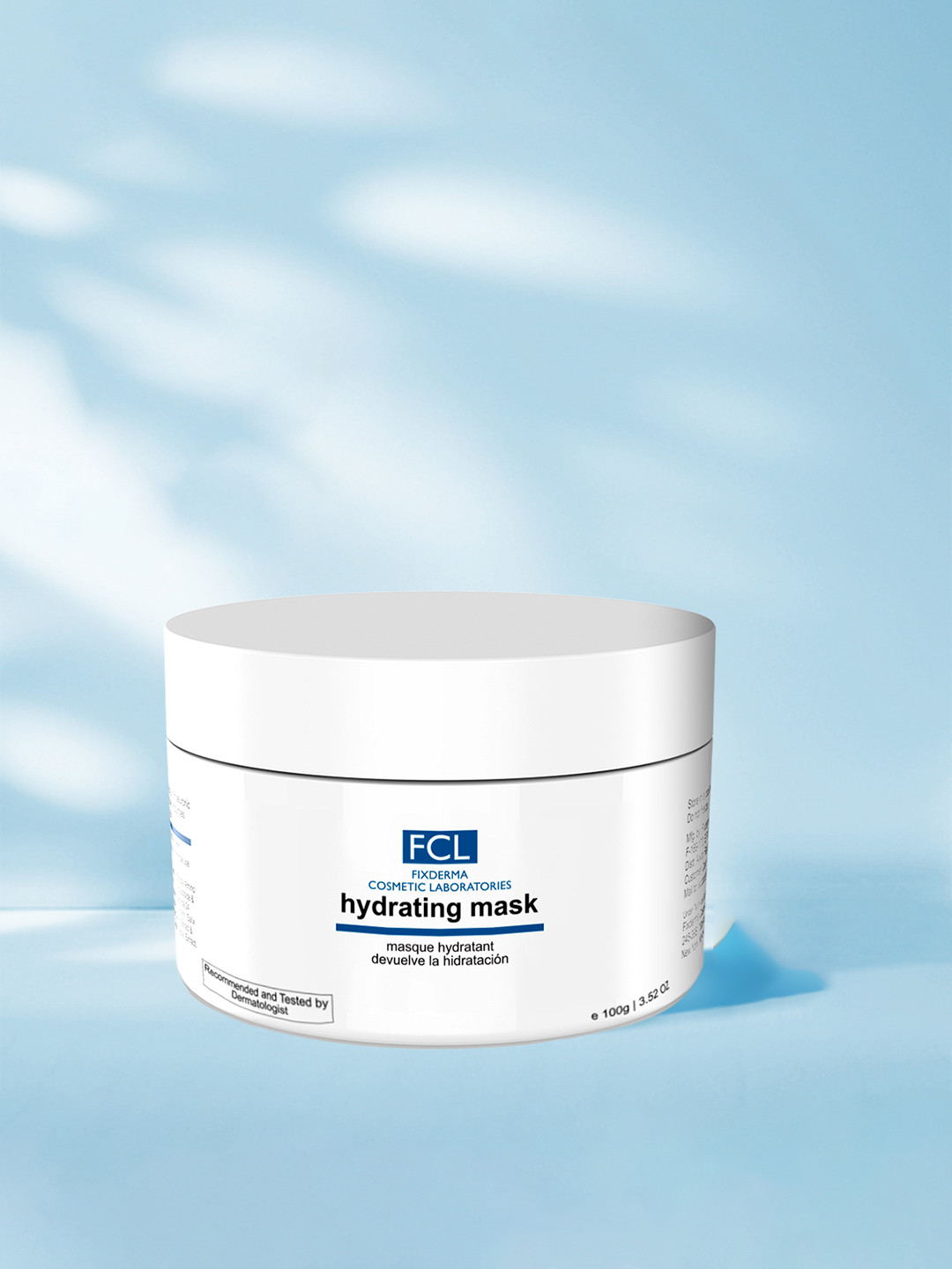 FIXDERMA COSMETIC LABORATORIES Paraben & Silicone Free Hydrating Mask - 100gm